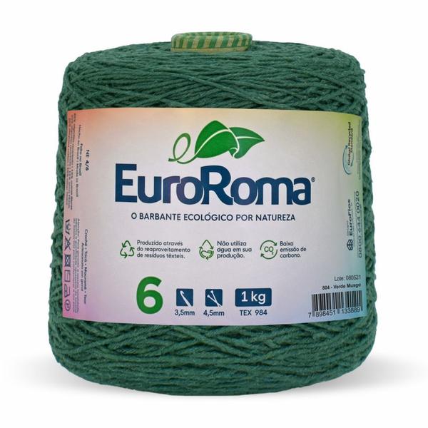 Barbante Euroroma Colorido N06 1kg Eurofios Imagem de Barbante Euroroma Colorido N06 1kg Eurofios
