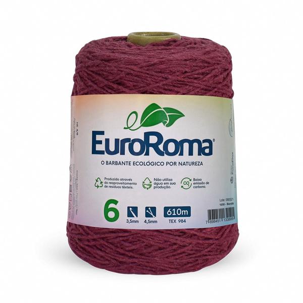 Imagem de Barbante Euroroma cores Nº6 - 1 unidade 600g