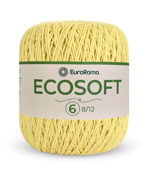 Imagem de Barbante Euroroma Ecosoft nº 6 (NE 8/12) - 400g - 452 m - TEX 881