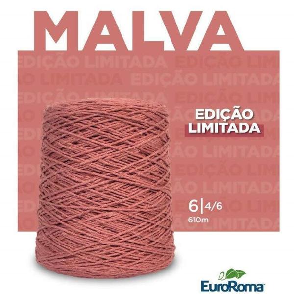 Imagem de Barbante EuroRoma N6 600g Edição Limitada - Cor 580 Malva