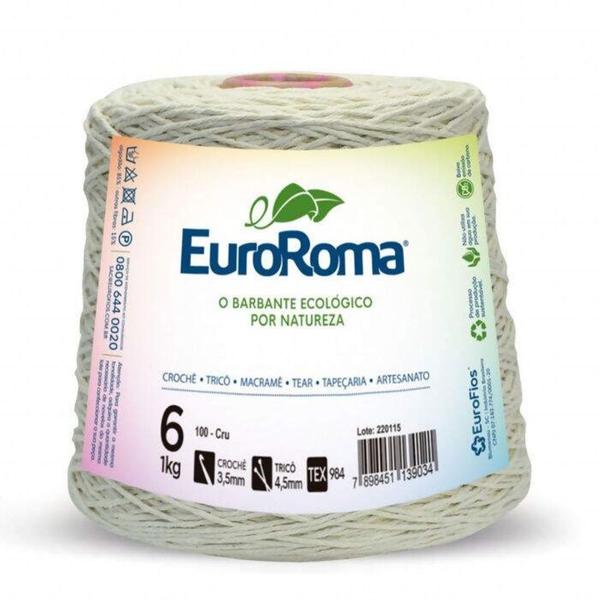 Imagem de Barbante EuroRoma N6 Cru 1Kg