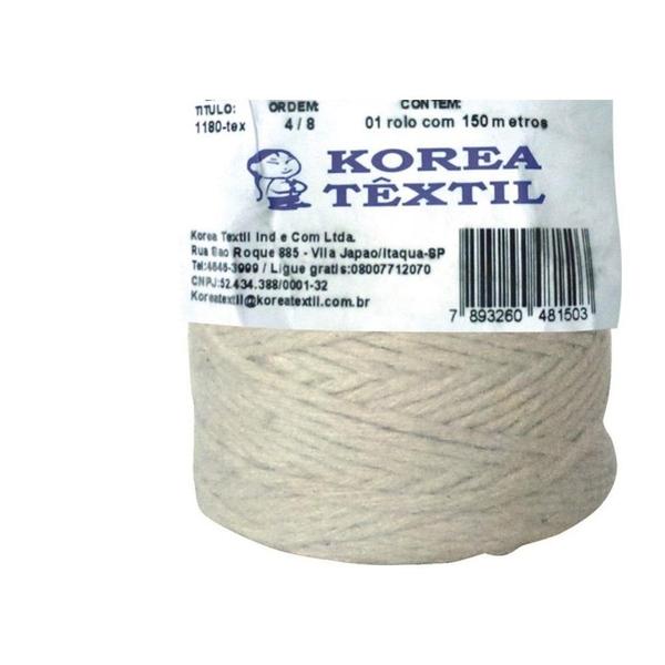 Imagem de Barbante Korea De Algodao 12 Fio De 4Mm 200Mt 524