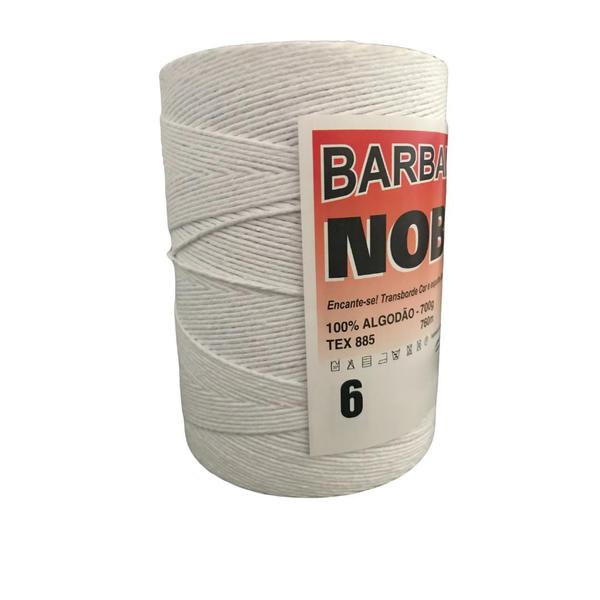 Imagem de Barbante Nobre Branco Leite - 700 Gr - Fio 6 - 760 metros