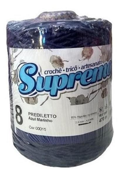 Barbante Supremo N6 - 1,8Kg Azul Marinho Imagem de Barbante Supremo N6 - 1,8Kg Azul Marinho