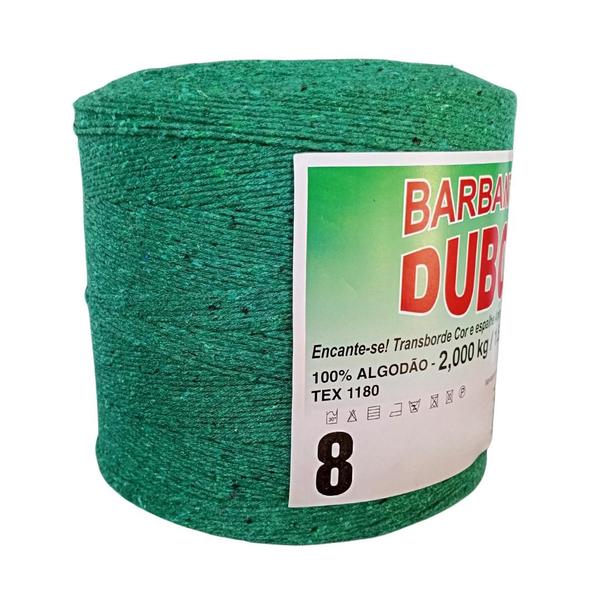 Imagem de Barbantes Dubom Verde Menta - 2 Kg - Fio 8 - 1570m