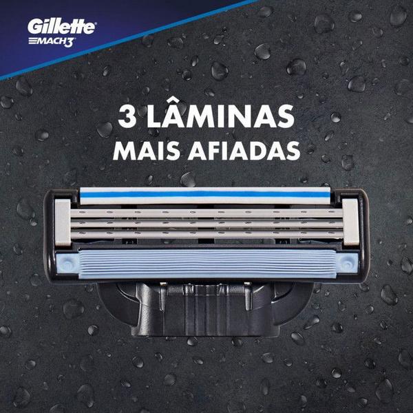 Imagem de Barbeador Gillette Mach 3 Com 1 Cartucho