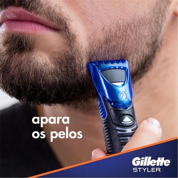 Imagem de Barbeador Gillette Styler 3 Em 1 Seco E Molhado                                                                                             