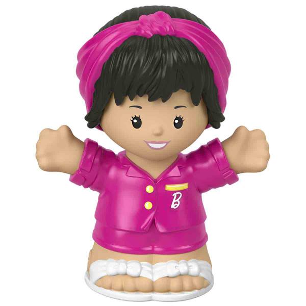Imagem de Barbie 2 Mini Bonecos Little People - Festa do Pijama - Fisher Price Mattel HGP68