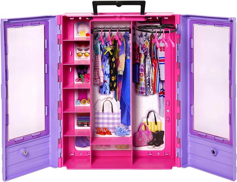 Imagem de Barbie Armário de Luxo com Boneca e Acessórios - Mattel HJL66