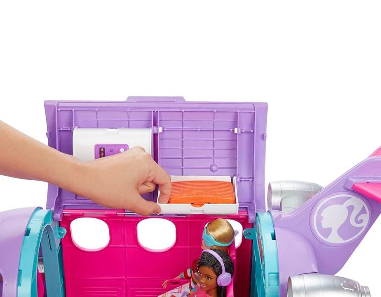 Imagem de Barbie Avião Com Boneca Piloto Conjunto Jatinho De Brinquedo