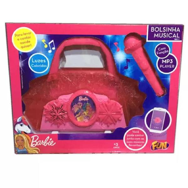 Imagem de Barbie bolsinha Musical Dreamtopia Menina Mp3 F0057-7 - Fun
