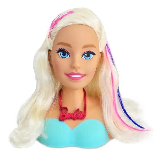 Imagem de Barbie Boneca De Pentear Styling Head Com Acessórios Pupee