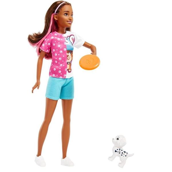 Imagem de Barbie Boneca Family Skipper First Jobs Dog Walker Mattel