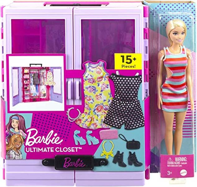 Imagem de Barbie Boneca Novo Armário de Luxo com Boneca - HJL66