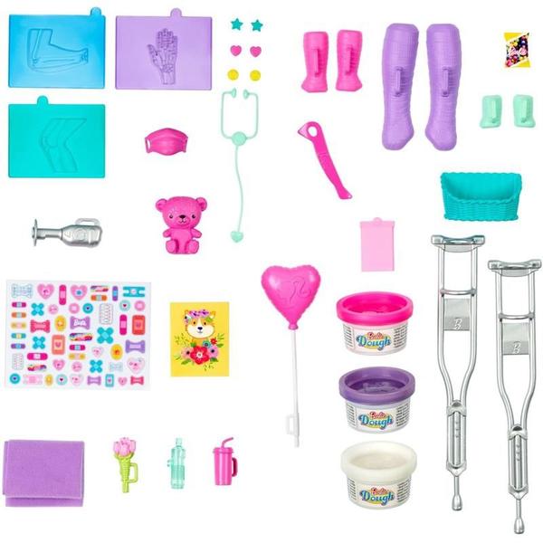 Imagem de Barbie Boneca Profissões Playset Clínica Médica Mattel