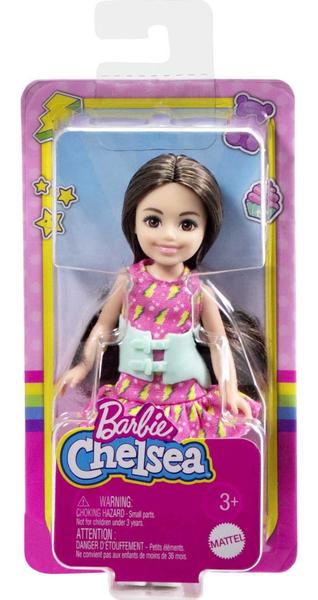 Imagem de Barbie Brinquedo, Boneca Chelsea, 6 Polegadas com Bracelete estiloso