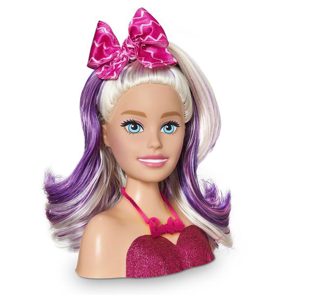 Imagem de Barbie Busto Combo Boneca Styling head Mattel 3 modelos brinquedos  1255-1264-1265