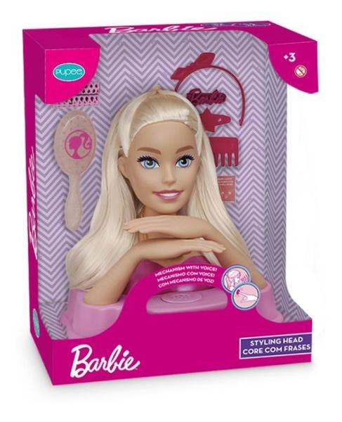 Imagem de Barbie Busto P/ Penteados Maquiagem Fala 12 Frases Original