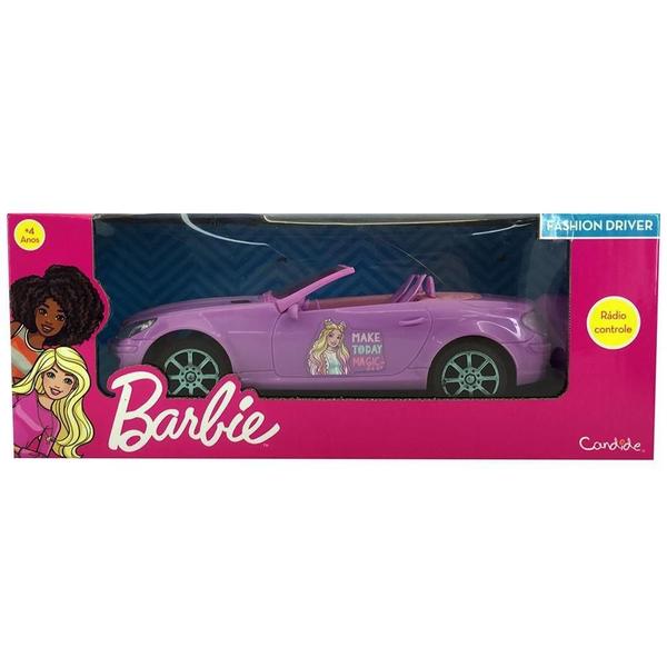 Imagem de Barbie Carrinho Controle Remoto Fashion Driver - Candide