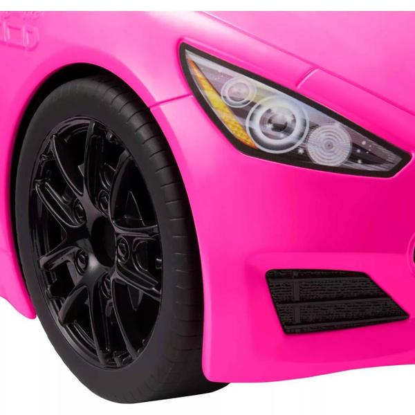 Imagem de Barbie Carro Conversível 2 Lugares Rosa 33Cm - Mattel Hbt92