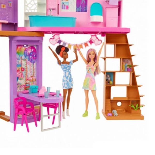 Barbie Casa 2 Andares Malibu House Playset 30 Peças Mattel Imagem de Barbie Casa 2 Andares Malibu House Playset 30 Peças Mattel