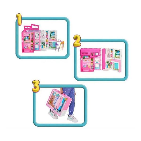 Imagem de Barbie Casa de Boneca Barbie Glam 2024 com Boneca - Mattel