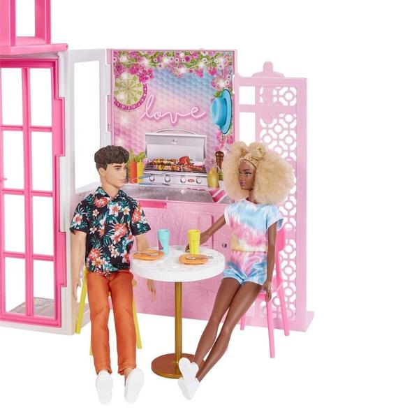 Imagem de Barbie Casa Glam com Boneca e Pets - Mattel