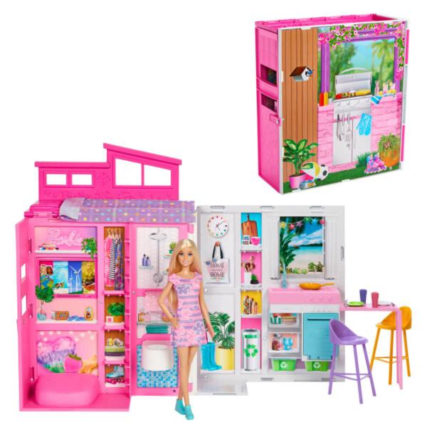 Imagem de Barbie Casa Glam Com Boneca Mattel HRJ77