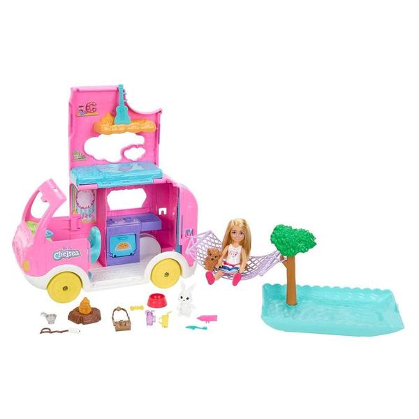 Imagem de Barbie Chelsea 2 em 1 Acampamento - Mattel