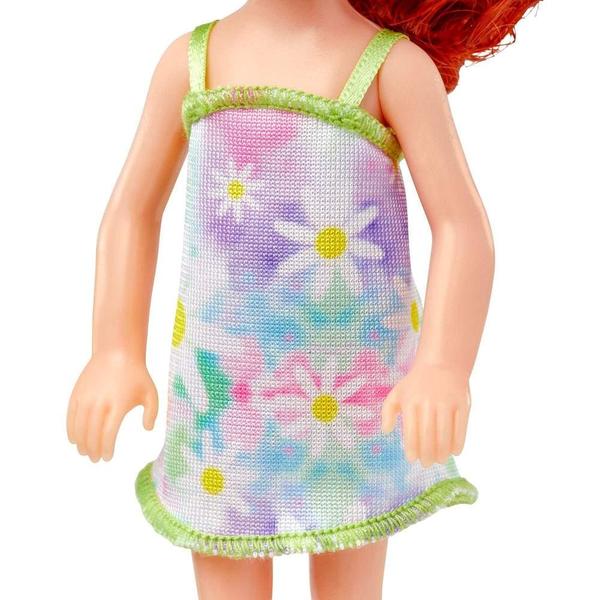 Imagem de Barbie Chelsea Vestido Azul Floral - Mattel