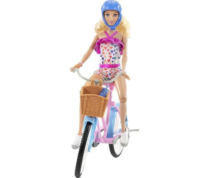 Imagem de Barbie Ciclista com Bicicleta - Mattel HBY28