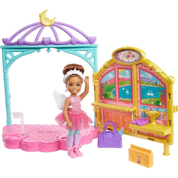 Imagem de Barbie Club Chelsea Playset Aulas de Ballet da Mattel Ghv81