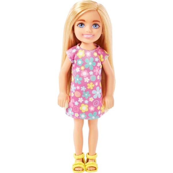 Imagem de Barbie Club Chelsea - Vestido Rosa Florido - Mattel