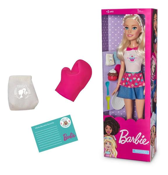 Imagem de Barbie Confeiteira Mattel 66 Cm Pupee Brinquedos Menina