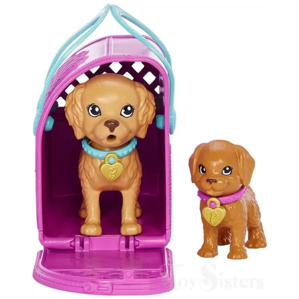 Imagem de Barbie Conjunto Adota Cachorrinhos Morena - Mattel 194735101740