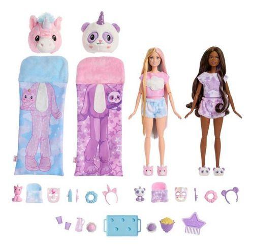 Imagem de Barbie Cutie Reveal Festa Do Pijama Mattel HRY15