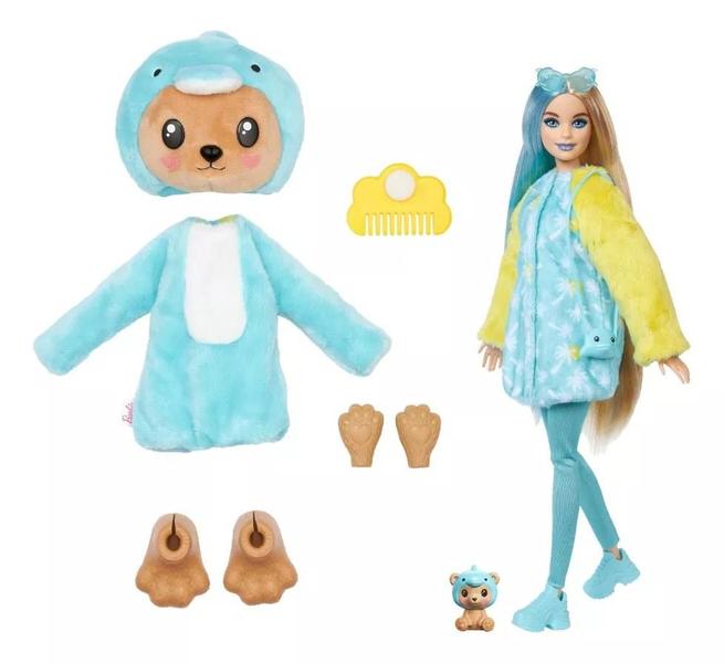 Imagem de Barbie Cutie Reveal Ursinho Azul - Mattel HRK22-HRK25