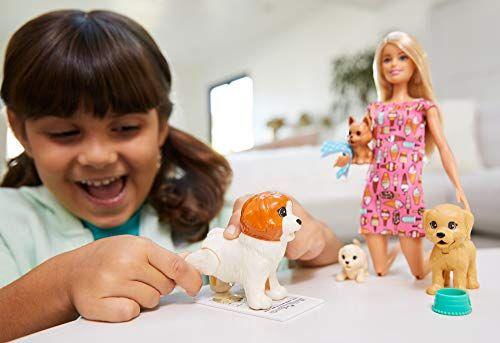 Imagem de Barbie Daycare Pet Playset com Cães Que Cagam e Fazem Xixi - Presente 3-7 Anos