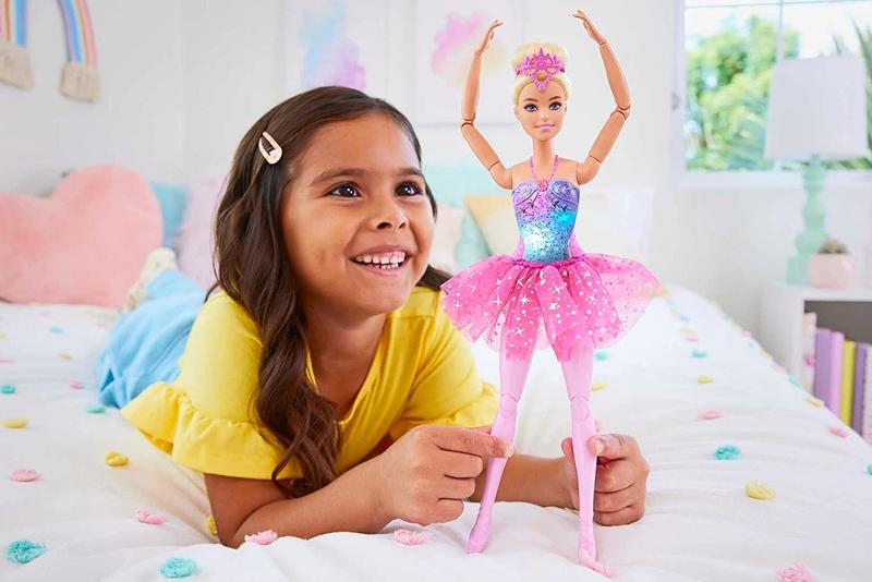 Imagem de Barbie Dreamtopia Bailarina Deluxe  Articulada Loira Profissões - Mattel