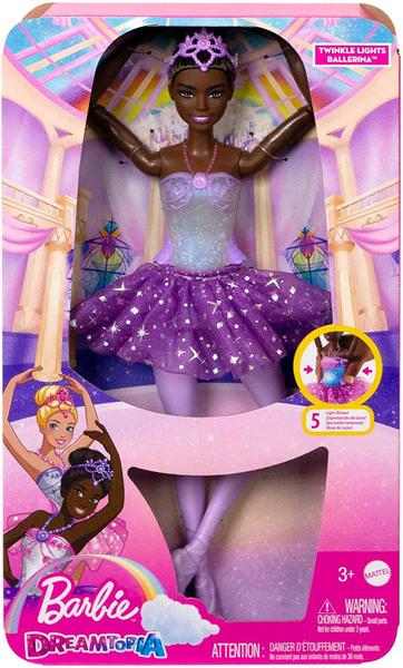 Imagem de Barbie Dreamtopia Bailarina Deluxe  Articulada Negra Profissões - Mattel