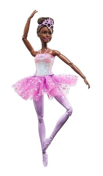 Imagem de Barbie Dreamtopia Bailarina Morena Show De Luzes Articulada