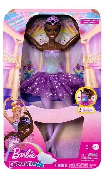 Imagem de Barbie Dreamtopia Bailarina Morena Show De Luzes Articulada