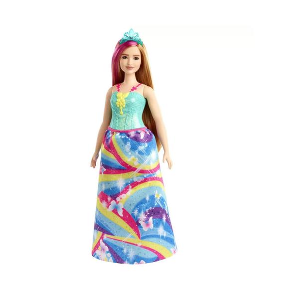 Imagem de Barbie Dreamtopia Fantasia Princesa Vestido Arco Iris Mattel