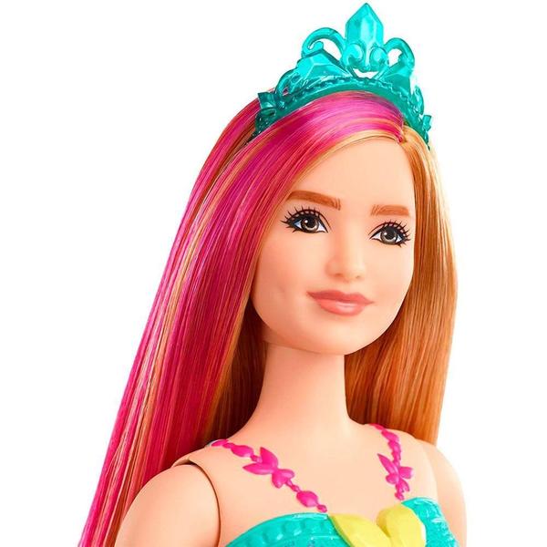 Imagem de Barbie Dreamtopia Princesa Loira Vestido Borboleta - Mattel