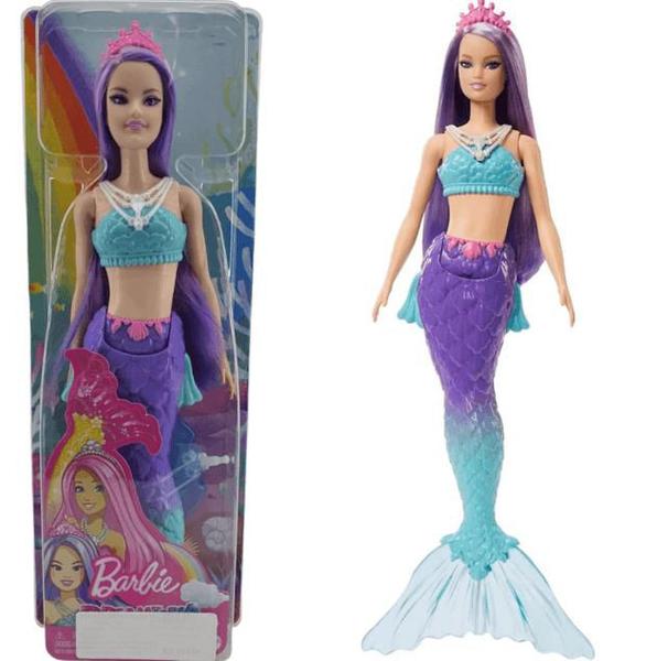 Imagem de Barbie Dreamtopia - Sereia - Cabelo Roxo - Mattel MATTEL