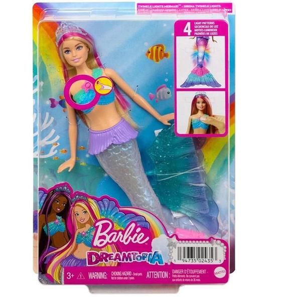 Imagem de Barbie Dreamtopia Sereia de Luzes Cintilantes Mattel