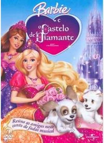 Imagem de barbie e o castelo de diamante dvd original lacrado