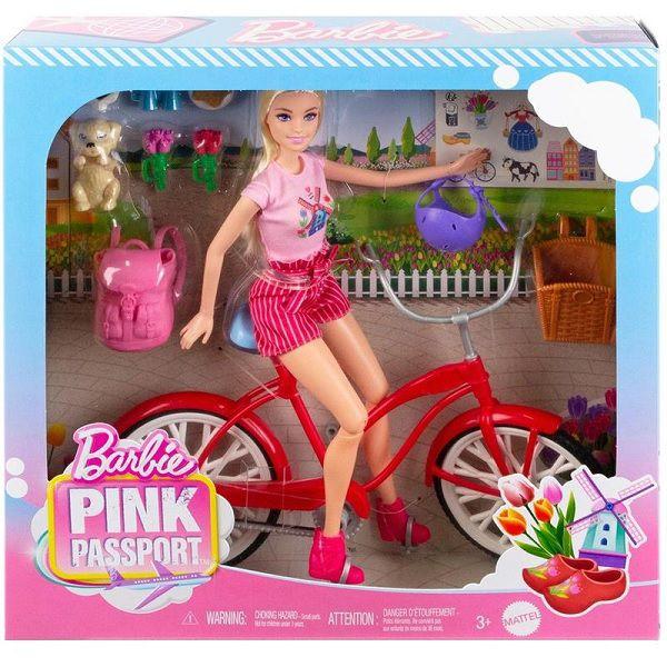 Barbie Estate Conjunto Bicicleta com Boneca e Cachorro Mattel HWJ00 Imagem de Barbie Estate Conjunto Bicicleta com Boneca e Cachorro Mattel HWJ00