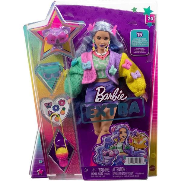 Imagem de Barbie EXTRA Boneca com Acessórios+pet (nao e Possivel Escolher Enviado de Forma Sortida)
