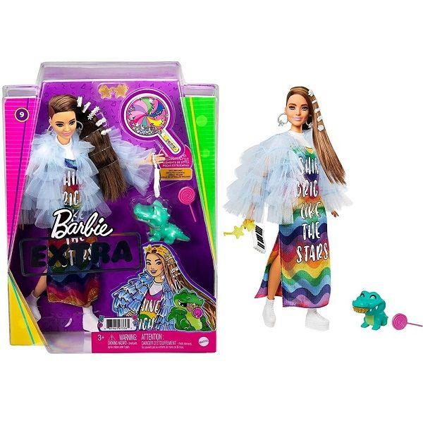 Imagem de Barbie EXTRA Jaqueta com Babados com PET Mattel GYJ78